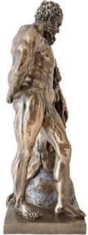 Monumental Herkules figur. Styrke, kunst og luksus til dit hjem
