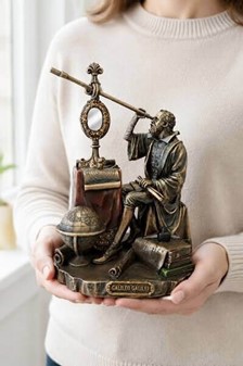 Galileo Galilei Figur. Forvandl dit hjem til et univers af opdagelser