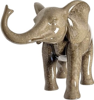 Elegant Granit Elefant Figur. Et symbol på styrke og lykke som gave