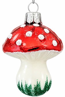 JULEKUGLER FIGURER. Eksklusivt julesæt med 12 mundblæste glas figurer