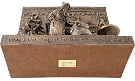 “Natten før jul” julefigur i bronze – Perfekt mesterværk og julegave
