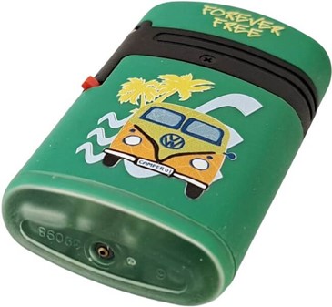 Volkswagen Stormlighter. Dobbelt flamme Retro VW Camper Lighter