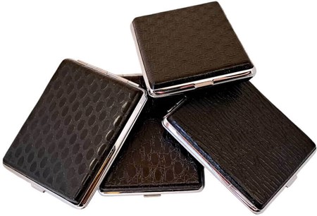 CIGARETETUI LANG. Etui til 20 stk lange cigaretter Super King Size
