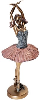 BALLERINA FIGUR. Danserinde figur som romantisk gave til hende