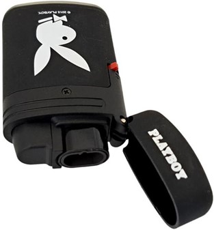 Playboy Gas Lighter Lyserød med Jetflamme. Vindtæt og Genopfyldelig