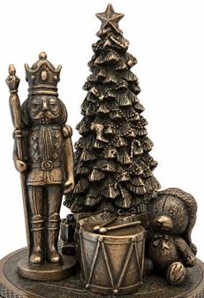 Magisk jule spilledåse . Juledekoration der spiller "O Christmas Tree"
