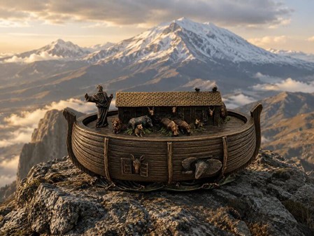 Noahs Ark Figur: Magisk Smykkeopbevaring og Julegaveidé med mening
