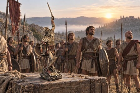 Spartacus bronze figur. Gør din hylde episk (uden at kæmpe selv)
