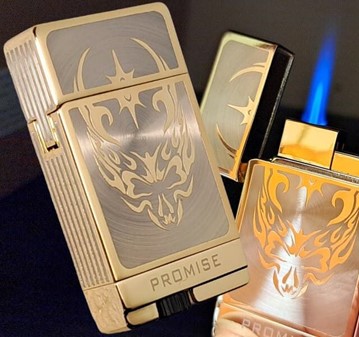 JULEGAVER TIL KÆRESTEN. Eksklusiv og elegant lighter i guld farve