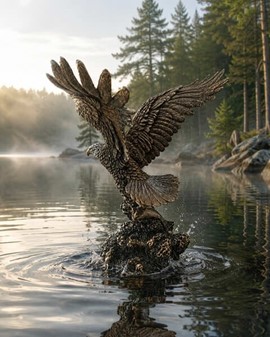 Majestætisk havørn figur. En perfekt gave til naturlivsentusiaster