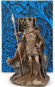 Odin skulptur. En mytologisk figur til hjem og kontor dekoration