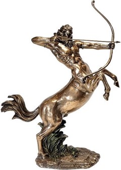 Kentaur figur. Mytisk mytologiens skønhed og styrke til indretning
