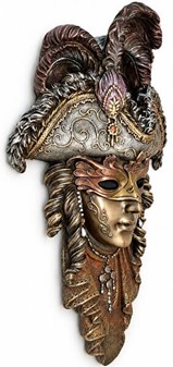 ROMANTISKE GAVER. Venetiansk maske. Dejlig dekoration til væggen