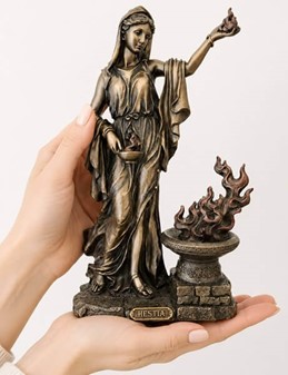 Hestia Figure – Eksklusiv og Symbolsk Bryllupsgave til Par