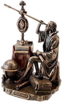 Galileo Galilei Figur. Forvandl dit hjem til et univers af opdagelser