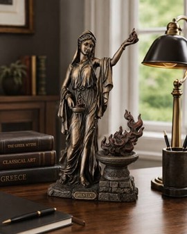 Hestia Figure – Eksklusiv og Symbolsk Bryllupsgave til Par