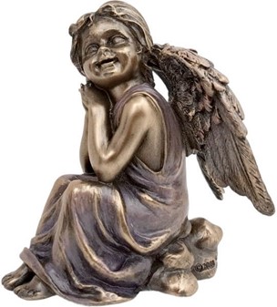Drømmende Engle Figur. Den perfekte, personlige gave til mormor