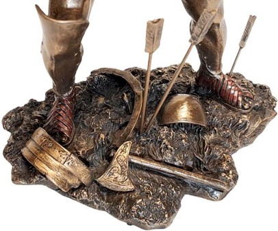 Spartacus bronze figur. Gør din hylde episk (uden at kæmpe selv)