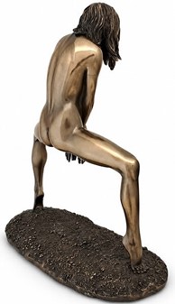 Kvindekrop Figur i Bronze. Elegant Erotisk Skulptur til Moderne Hjem