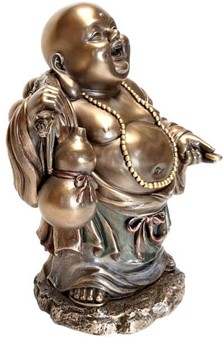 Smilende Buddha figur: Din Daglig Dosis af Lykke og Held