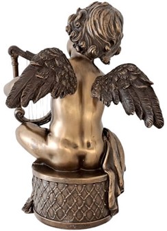 SMUK ENGEL. Smuk og billig bronze figur. Julegaveideer til hende