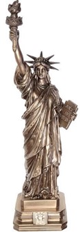 FORSLAG TIL JULEGAVER. Køb pragtfuld bronzeskulptur af Frihedsgudinden