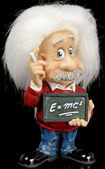 ALBERT EINSTEIN. Fantastisk satirisk figur. Pyntefigurer til hjemmet