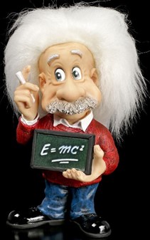ALBERT EINSTEIN. Fantastisk satirisk figur. Pyntefigurer til hjemmet