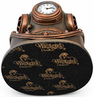 GAVE TIL DYKKER. Unik Veronese figur i form Steampunk dykkerhjelm