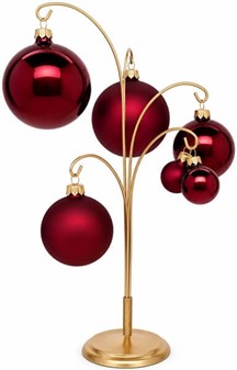 MØRKERØDE JULEKUGLER. billige burgundy julekugler glas, mat/blank