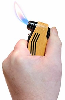 Luksus pibelighter. Driftssikker gas lighter i flot design
