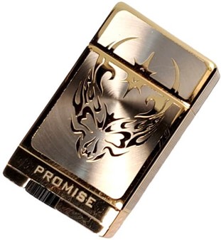 JULEGAVER TIL KÆRESTEN. Eksklusiv og elegant lighter i guld farve