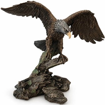ØRN FIGUR. Majestætisk ørn bronzefigur. Den perfekte gave til ham