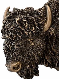 Unik Europæisk Bison Bronzefigur: Den perfekte gave til chefen