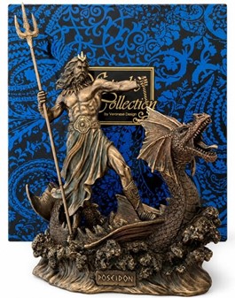 POSEIDON. Figur som gave til manden som har alt og gave til hjem