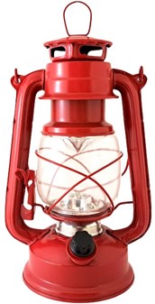 Retro LED Campinglampe til Udendørs Brug. Robust og Myggefri Hygge