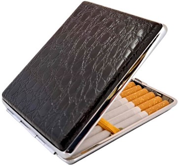 CIGARETETUI LANG. Etui til 20 stk lange cigaretter Super King Size