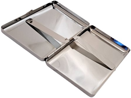 CIGARET ETUI METAL. VIP Cigaretetui til 20 stk Slim Cigaretter