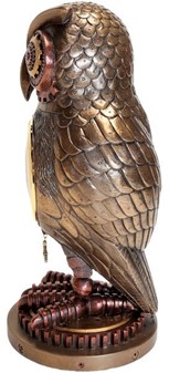 UGLE UR. Smuk bronze figur til stor gave idé til Steampunk entusiaster