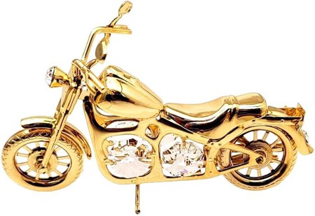 FØDSELSDAGSGAVER TIL MÆND. Unik forgyldt Harley-Davidson model