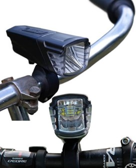 Tripper - Genopladelig cykelforlygte. 500 lumen LED og powerbank i ét