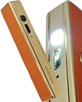 USB lighter i luksusdesign. Vindtæt, opladelig og luksuriøs