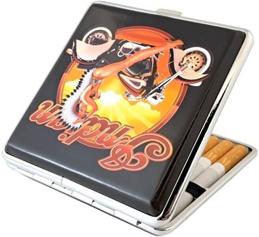 Cigaretetui til 20 Stk. Indian Pin-Up Style. Nul kompromiser