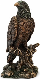 Ørn Figur i Bronze. Luksus pynt og gave til ham med klasse