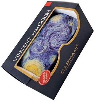 HÅRDT BRILLEETUI. Unik etui med Stjernenatten af Vincent van Gogh