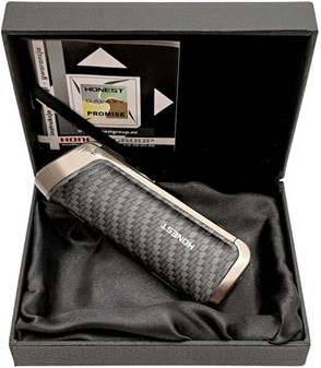 Bedste cigar lighter. Stormlighter med tredobbelt flamme, cigar punch
