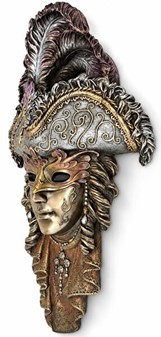 ROMANTISKE GAVER. Venetiansk maske. Dejlig dekoration til væggen