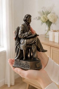 Ludwig van Beethoven Figur. Oplev genialiteten fanget i bronze