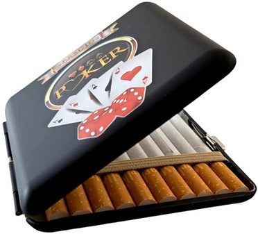 CIGARET ETUI. Det bedste cigaretetui til pokeraftenen!