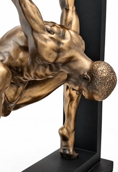 Sportsfigur i Bronze. Eksklusiv gymnastik figur og ultimativ gave
